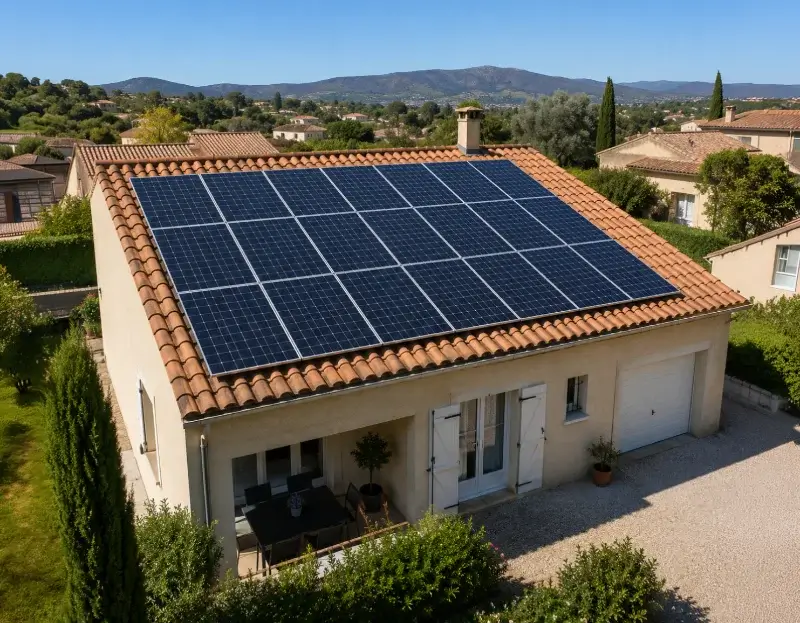 Prime à l'autoconsommation panneaux solaires Le Thor — aide financière de l'État